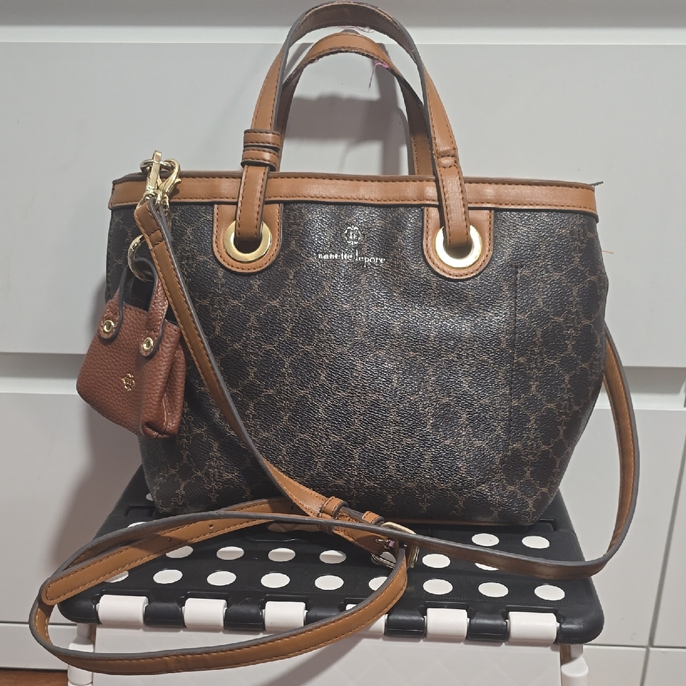 Nanette Lepore Brown Crossbody Bag